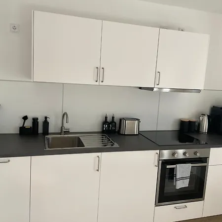 Lägenhet Lightplace - Innenstadt - Kaffeevollautomat - Balkon - Boxspringbett *